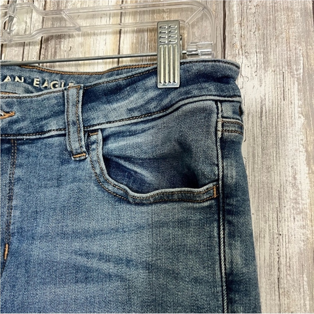 American Eagle Light Wash Long Jegging - Picture 3 of 8